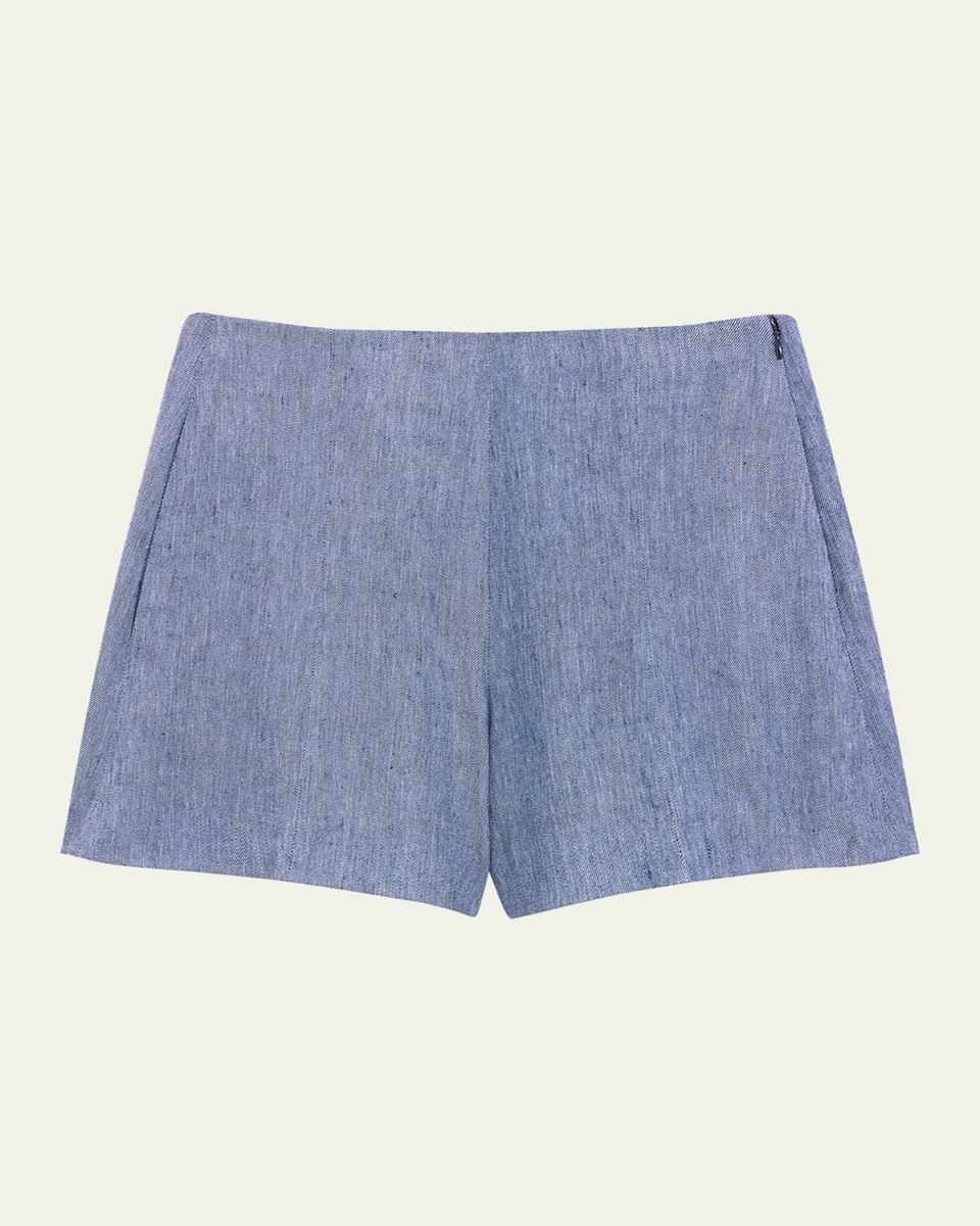 Relaxed Denim Shorts